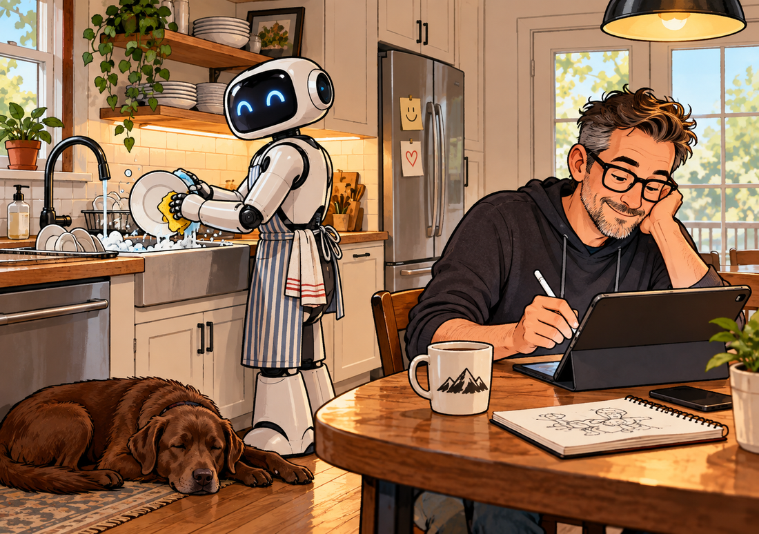 Let AI Do the Dishes. You Do the Art.